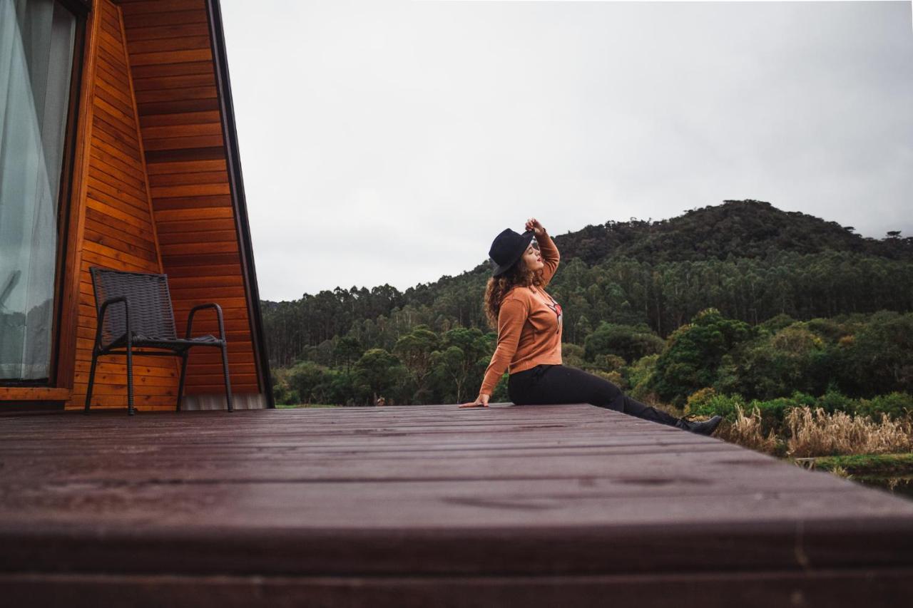 Chale Romantico Com Banheira De Hidromassagem E Lareira Bom Retiro  Ngoại thất bức ảnh